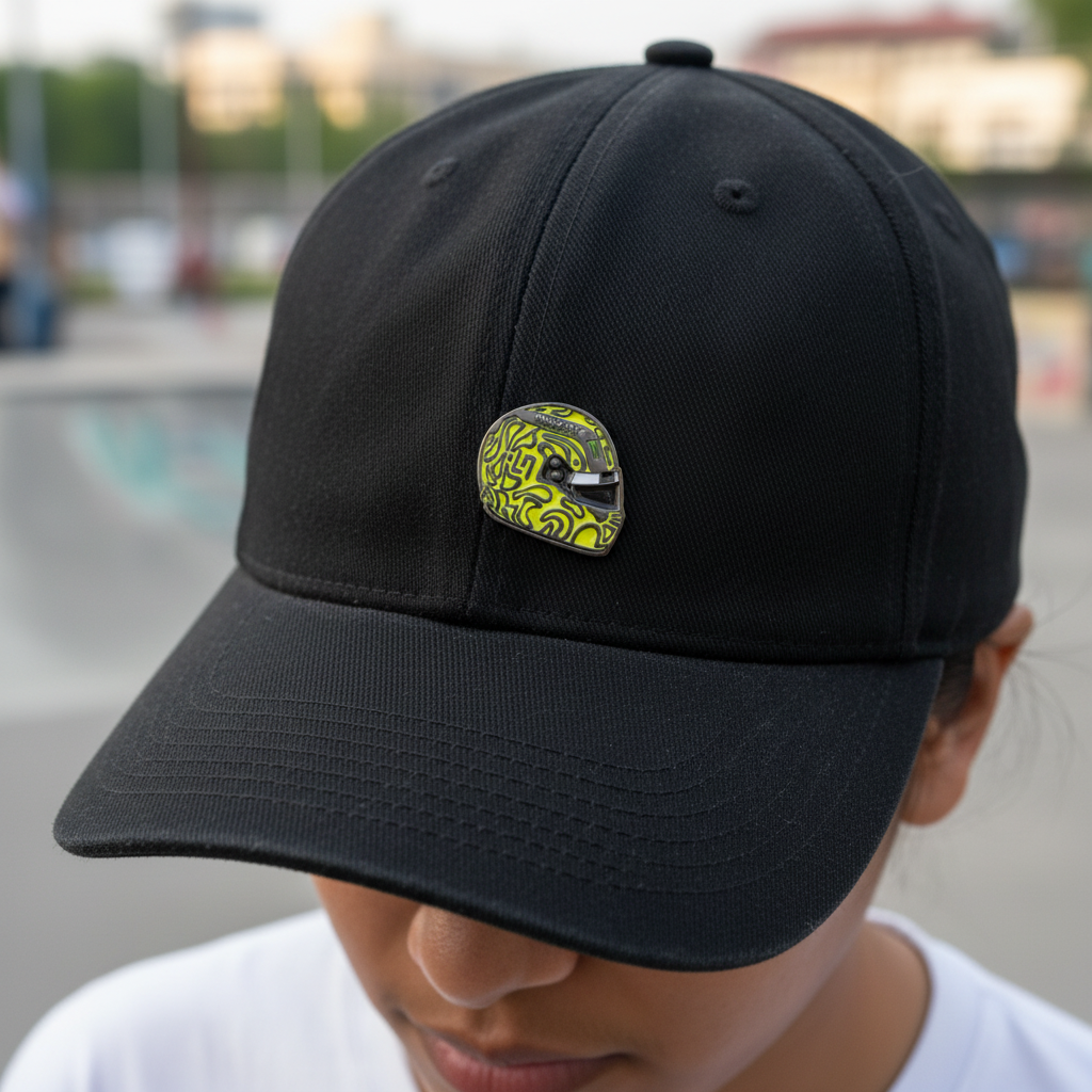 Pin on cap