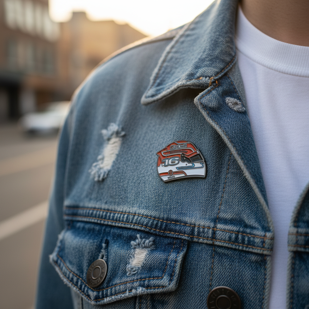 Pin on denim jacket